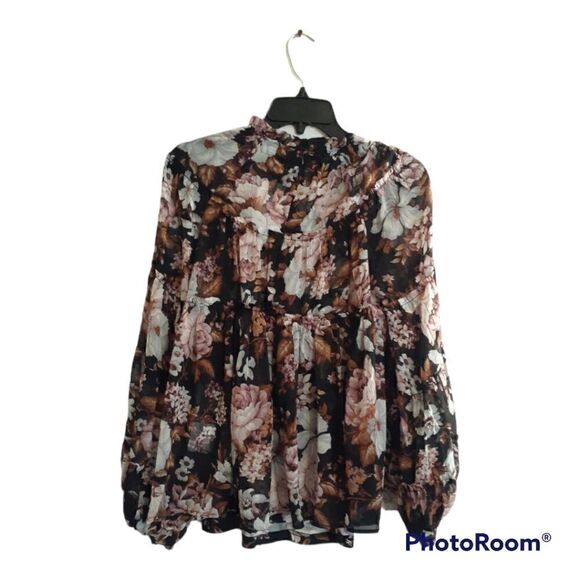 New OPT One Pretty Time Blouse With Matching Inner Cami NWT - Picture 3 of 6